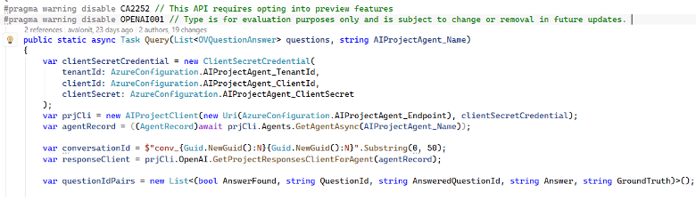 Agente AI su Azure Foundry per ISO 27001
