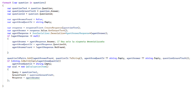 Agente AI su Azure Foundry per ISO 27001
