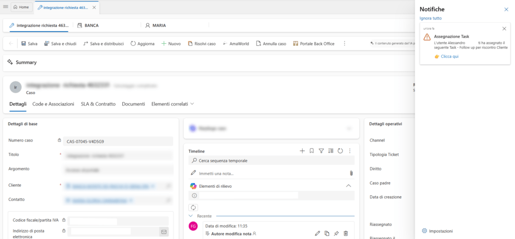 Scopri come usare le notifiche in-app in Dynamics 365 con Power Automate per ridurre le email e migliorare l'operatività del tuo CRM