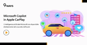 Microsoft Copilot su CarPlay: l'IA viaggia con te